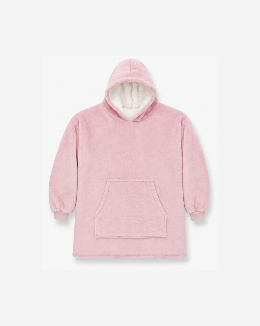 Chaleur Hooded Blanket – Licht Roze - One size