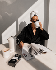 The Chaleur Robe – Zwart